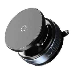 Vacuum Suction Magnetic Car Phone Holder, 360° Rotatable & Folding Phone Mount with Strong Grip, Hands-Free Use in Car, Gym, Home