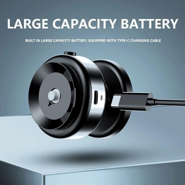 Wireless Mobile charging,Automobile Holder,Phone Mount,Electric Vacuum Suction Car Charger, 360° Rotatable Magnetic Phone Holder for iPhone & Android, Compatible with Smooth Surfaces - Image 3