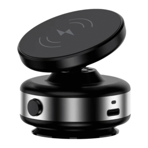Wireless Mobile charging,Automobile Holder,Phone Mount,Electric Vacuum Suction Car Charger, 360° Rotatable Magnetic Phone Holder for iPhone & Android, Compatible with Smooth Surfaces