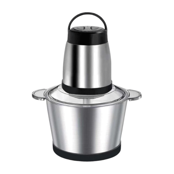 Electric Food Chopper and Meat Grinder, 2L Capacity, 500W, Stainless Steel