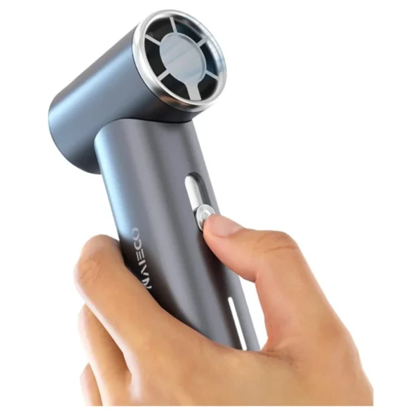 NAIECO Handheld Turbo Fan mini portable,With Power Bank [6H Max Cooling Time], Small Pocket Fan For Travel/Outdoor/Home/Office.