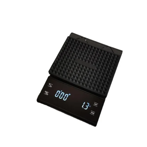 NAIECO Digital Coffee Scale with Timer, 3Kg/0.1g Rechargeable Kitchen Scale with Invisible Screen, Tare & Auto No/Off, Measures in Grams, Ounces, and Milliliter - Image 5