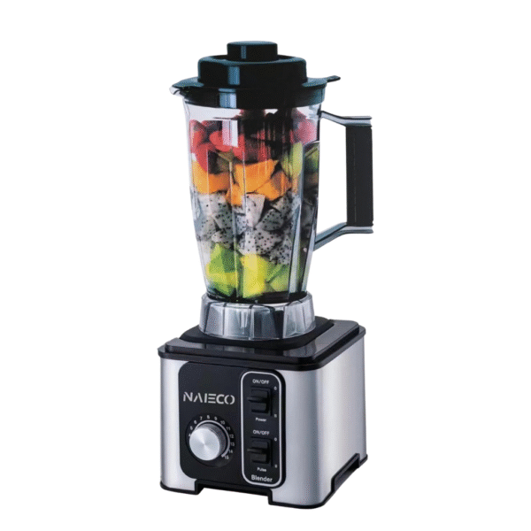 NAIECO 3 In 1 Blender, with Grinder and Food Chopper, 1200W Electric Blender, BPA-Free Chopper, for Smoothies, Ice Crush, Frozen Drinks, Coffee Powder, Meat and Vegetable, 3L - Image 8